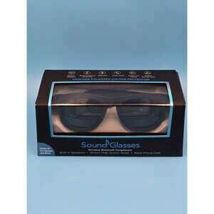 TriStar Sound Glasses Sunglasses w/ Built-In Speakers - Black - BRAND NEW IN BOX